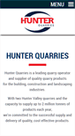 Mobile Screenshot of hunterquarries.com.au
